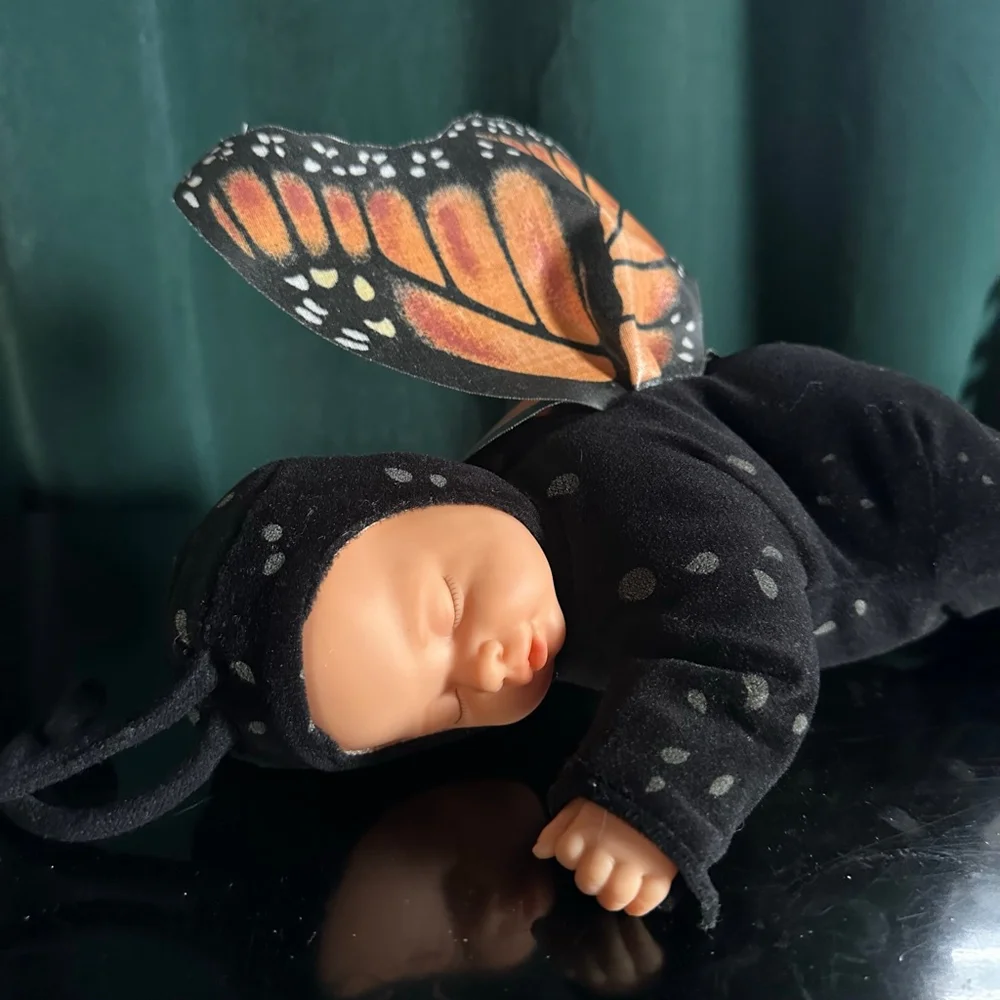 Baby Anne Geddes Black Butterfly Doll